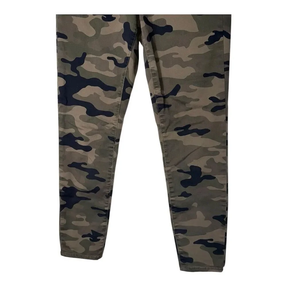 2026. Gap Women's Skinny Fit Camo Jeans Size 27 Multicolor Mid Rise‎ Denim